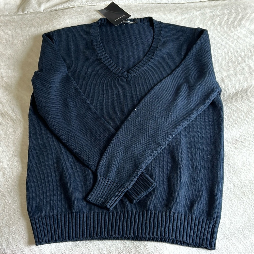 Brandy Melville Navy blue sweater